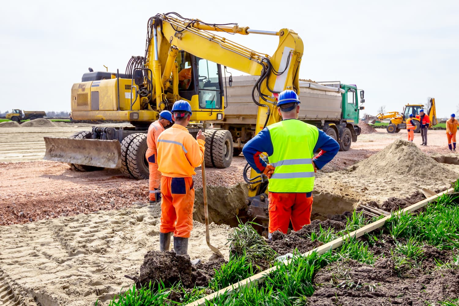 excavation team